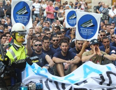 Miniatura: Chaos w Barcelonie. Protestują studenci i...