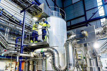 Pompa Ciepła Fortum w&nbsp;Finlandii, w&nbsp;dzielnicy Suomenoja w&nbsp;Espoo