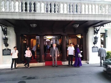 Lech Wałęsa na Filipinach 