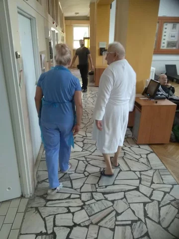 Lech Wałęsa w sanatorium 