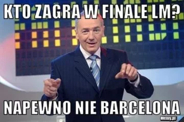 Mem po meczu FC Barcelony z Bayernem Monachium 