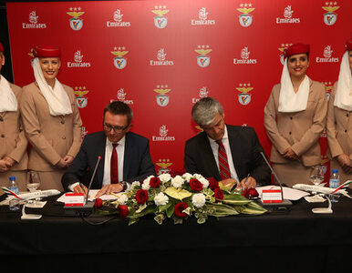 Miniatura: Emirates sponsorem portugalskiej drużyny...