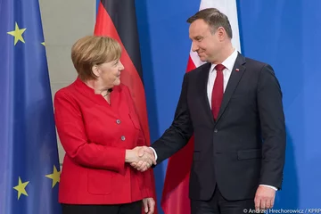 Spotkanie z Kanclerz RFN w związku z obchodami 25. rocznicy podpisania polsko-niemieckiego Traktatu o dobrym sąsiedztwie i przyjaznej współpracy (Berlin, 17 czerwca 2016 r.) 