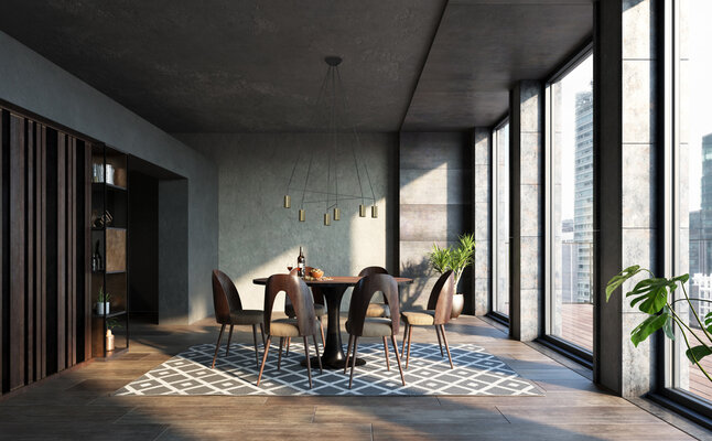 Miniatura: Oświetlenie salonu