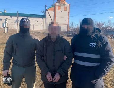 Miniatura: Rosyjski kolaborant w rękach SBU. Bloger...