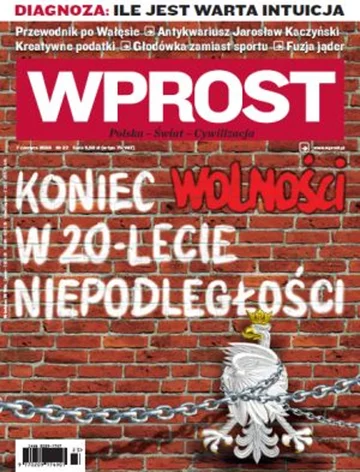 Okładka tygodnika Wprost nr 23/2009 (1378)