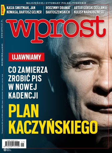 Okładka tygodnika Wprost nr 41/2019 (1906)