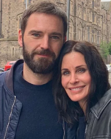 Courteney Cox i jej partner Johnny McDaid 