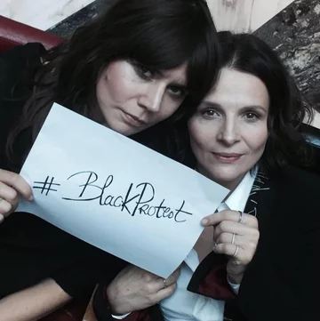 Małgorzata Szumowska & Juliette Binoche 