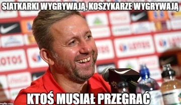 Mem z Jerzym Brzęczkiem 