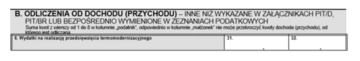 PIT/O &ndash; załącznik do&nbsp;wyżej wymienionych formularzy, do&nbsp;kt&oacute;rego wpisuje się kwotę wydatk&oacute;w poniesionych na&nbsp;realizację przedsięwzięcia termomodernizacyjnego