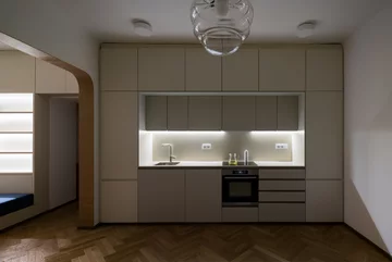 Mieszkanie w kamienicy, projekt No Architects Linka, No Architects