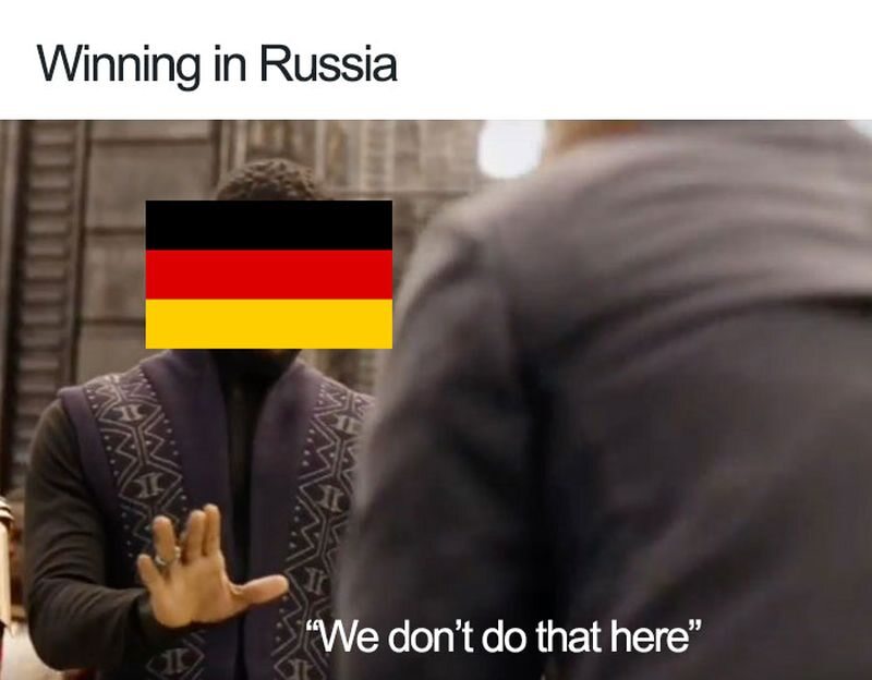 "Wygrywanie w Rosji" "Nie robimy tego tutaj"