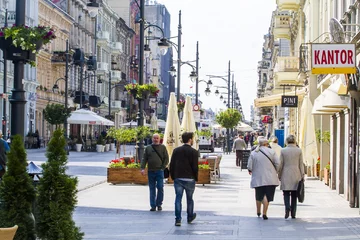 Inne zdjęcie odnowionej Piotrkowskiej 