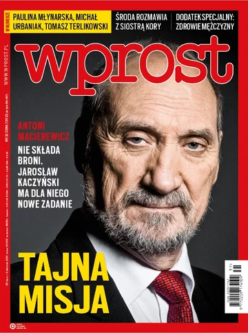 Okładka tygodnika Wprost nr 31/2019 (1896)