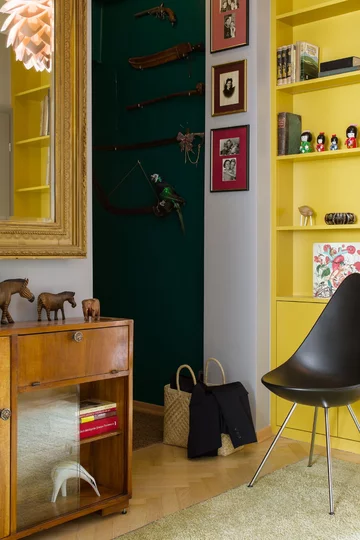 Mieszkanie dla miłośnika designu i historii, projekt iHome Studio 