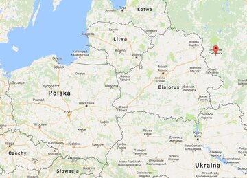 Mapa Europy Wschodniej