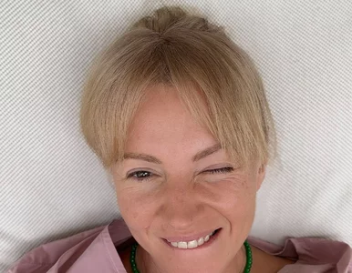 Miniatura: Dorota Szelągowska na flamingu z ważnym...