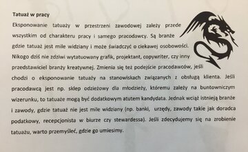 Część materiał&oacute;w ze&nbsp;szkolenia "Etykieta w&nbsp;urzędzie"