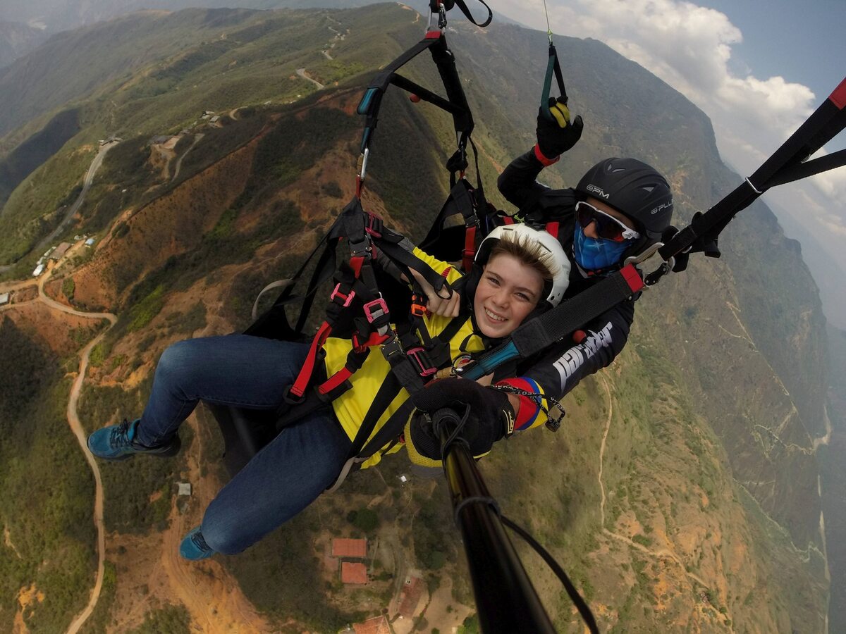 Paralotniarstwo w Kolumbii 
