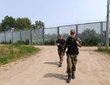 Miniatura: Incydent przy granicy polsko-białoruskiej....