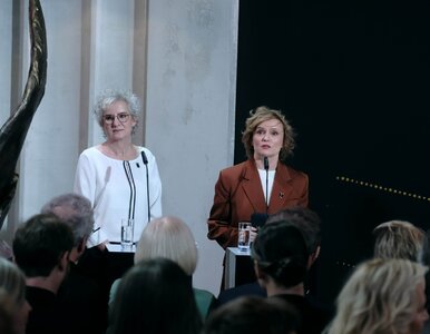 Miniatura: Przejmująca scena na gali Orłów. Cała sala...