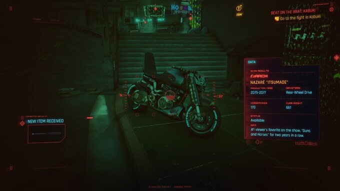Jeden z motocykli, którymi możemy jeździć się w grze