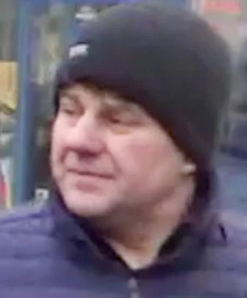 Mężczyzna, który brał udział w proteście rolników 