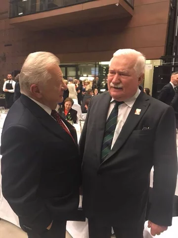 74. urodziny Lecha Wałęsy w ECS 