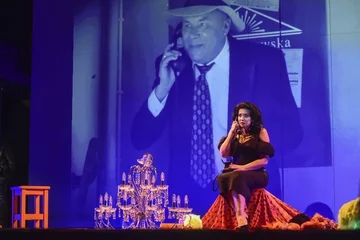 A.Węgorzewska i B.Kalus Węgorzewska w roli Węgorzewskiej