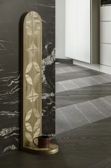 Ciepłe wnętrze zaprojektowane przez Poco Design 