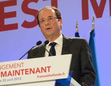 Miniatura: "Hollande wyciągnie Sarkozy'emu przyjaźń z...