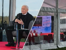 Miniatura: Prezes PiS spotkał się z młodymi. Zarzucił...