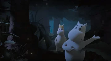 Kadr z serialu 3D „Moominvalley” („Dolina Muminków”) 