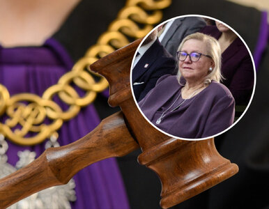 Miniatura: Była I prezes SN została ukarana, ale...