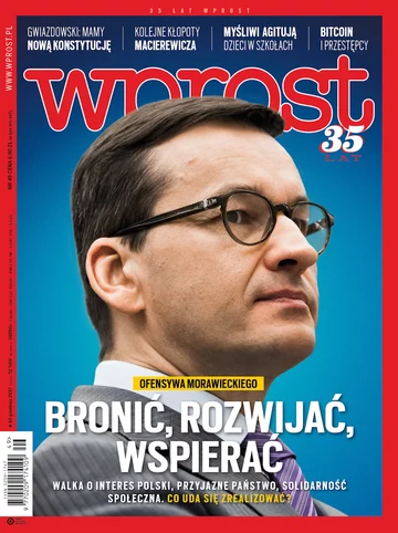 Okładka tygodnika Wprost nr 49/2017 (1814)