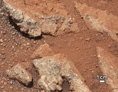 Miniatura: Curiosity natrafił na wyschnięte jezioro....