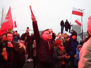 Marsz Niepodległości w Warszawie 