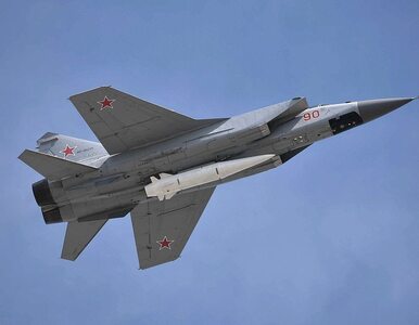 Miniatura: Alarm lotniczy w całej Ukrainie. MiG-31K...