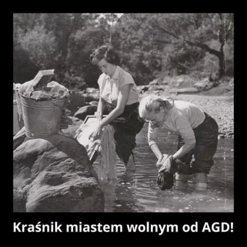 Kraśnik wolny od 5G. Memy 