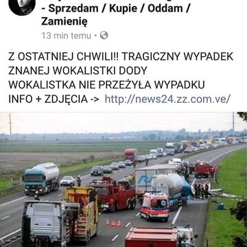 Fałszywy news o&nbsp;Dodzie