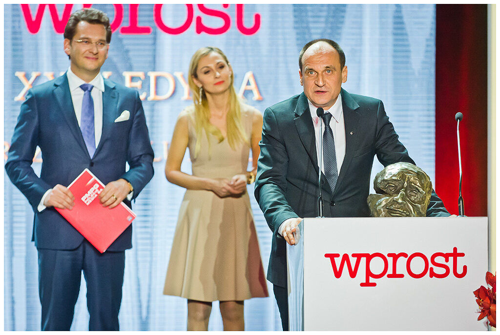 Paweł Kukiz - nagrodzony w kategorii polityk 