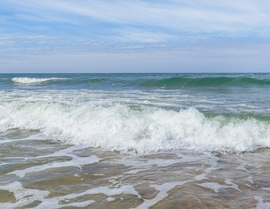 Miniatura: Hipnotyzujący widok nad polskim morzem....
