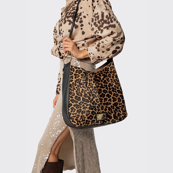 Torebka worek z&nbsp;włosiem