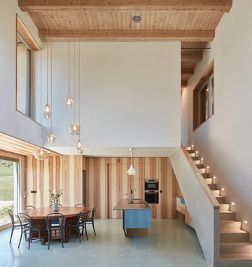 Dom wewnątrz zabytkowych ruin, projekt studio ORA Linka, Ora