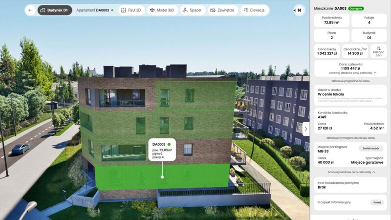 Smart Makieta 3D Estate zgodna z nowymi przepisami: pełna transparentność cen i rat w czasie rzeczywistym
