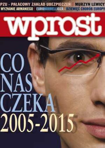 Okładka tygodnika Wprost nr 2/2005 (1154)