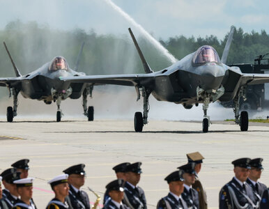 Miniatura: F-35 nad Polską i nieoczekiwany moment w...