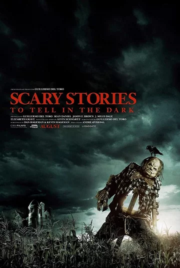 Plakaty promujące film „Scary Stories to Tell in the Dark” 