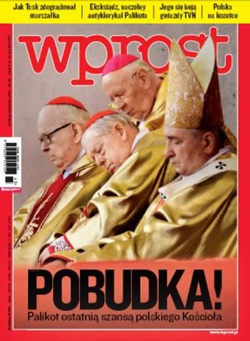 Okładka tygodnika Wprost nr 43/2011 (1498)